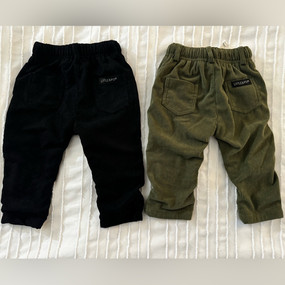 Pair of Corduroy Little Bipsy pants